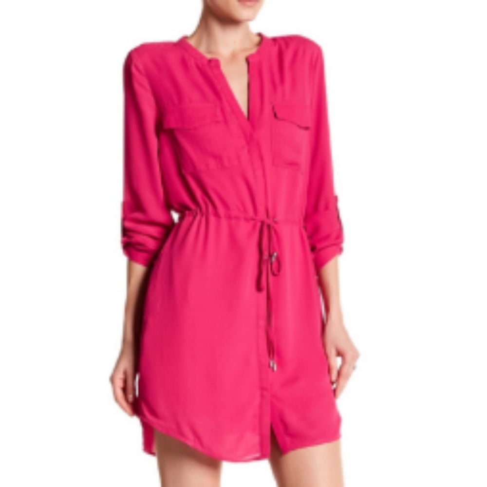 Dr2 Daniel Rainn long sleeve shirt dress